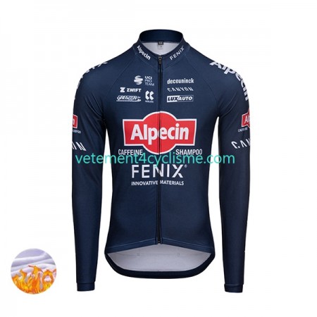 Homme Maillot vélo Hiver Thermal 2022 Alpecin-Deceuninck N001